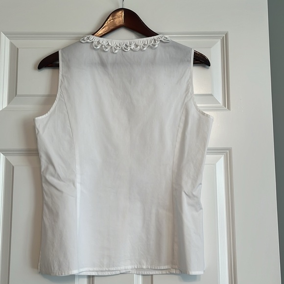 Talbots Super Cute Sleeveless Tank with Details - Picture 6 of 11